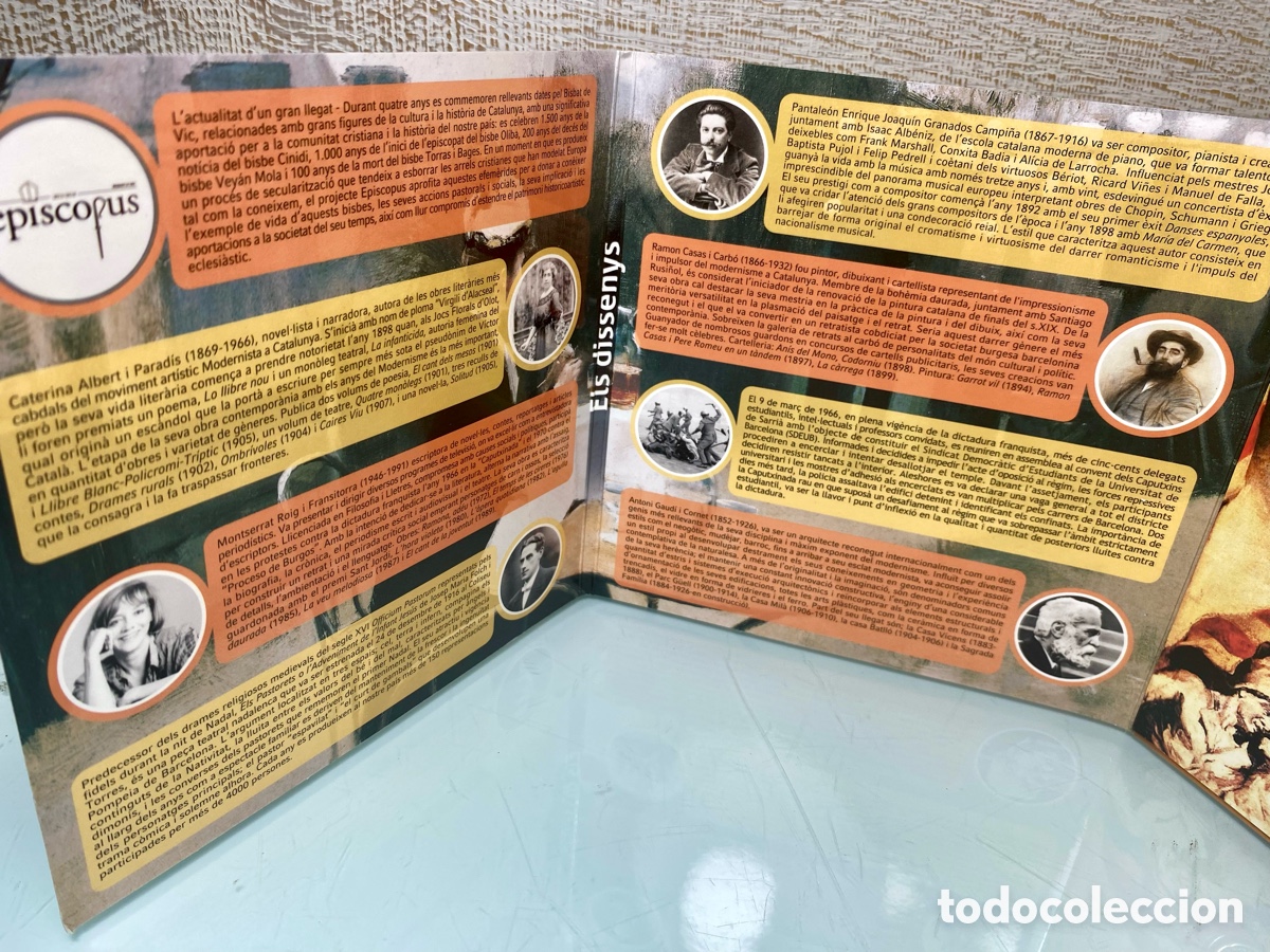 Material numism&aacute;tico: Cartera monedas coleccion Catalu&ntilde;a - Foto 6