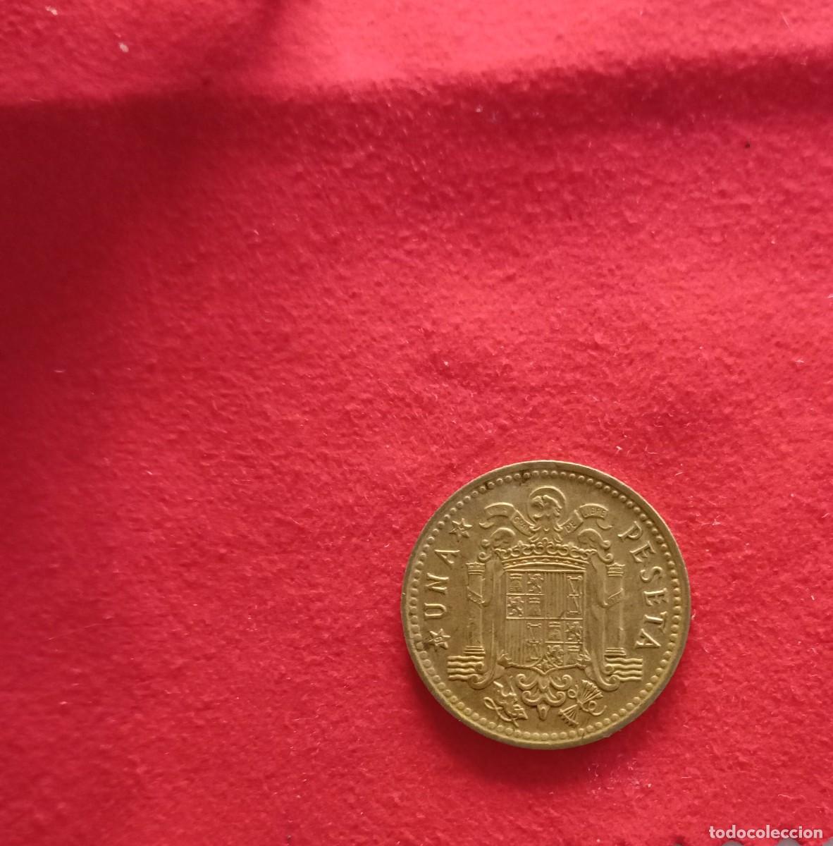 Material numism&aacute;tico: Moneda de 1 peseta de francisco franco 1966 - Foto 1