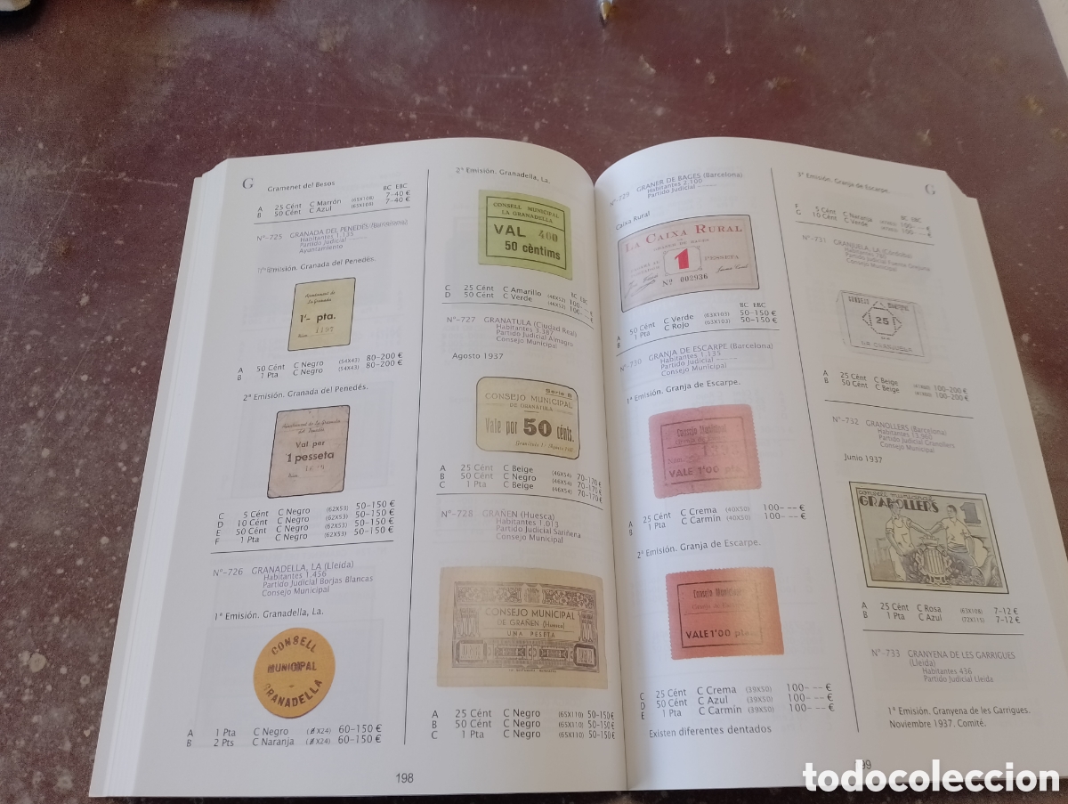 Material numism&aacute;tico: Catalogo general de billetes - Foto 3