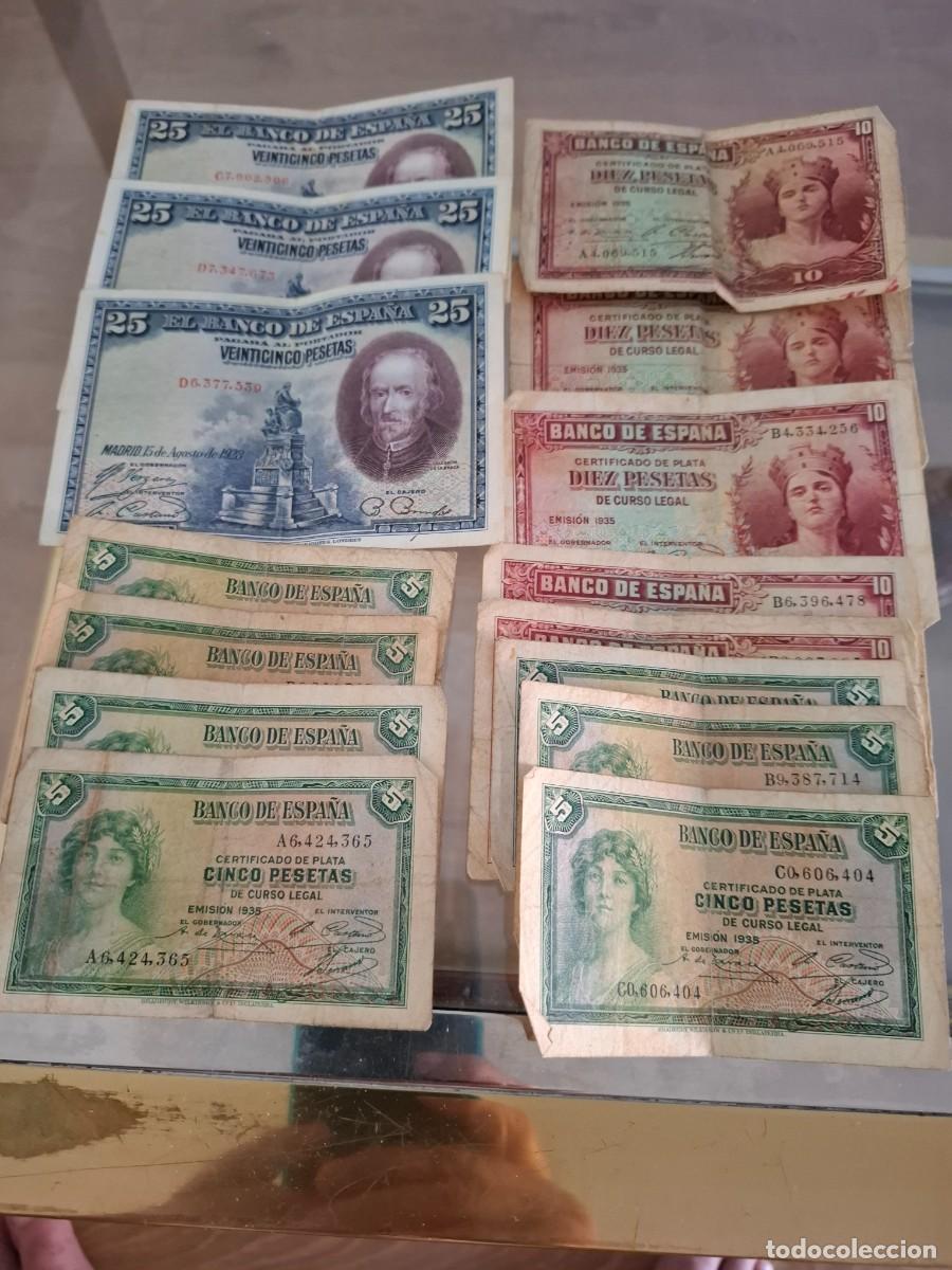 Materiale numismatico: Billetes antiguos sellos,monedas colecciones