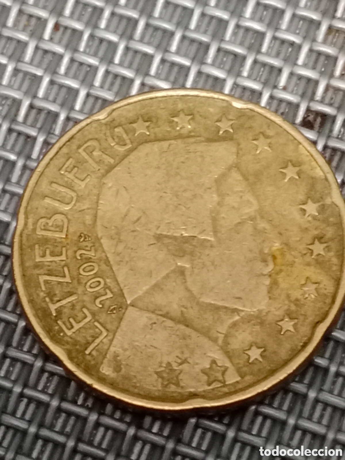 Material numism&aacute;tico: Moneda de 20 c&eacute;ntimos Luxemburgo 2002 - Foto 2