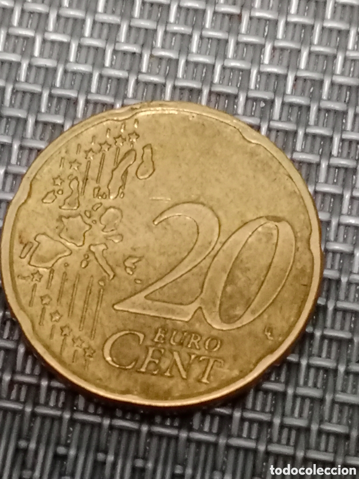 Material numism&aacute;tico: Moneda de 20 c&eacute;ntimos Luxemburgo 2002 - Foto 3