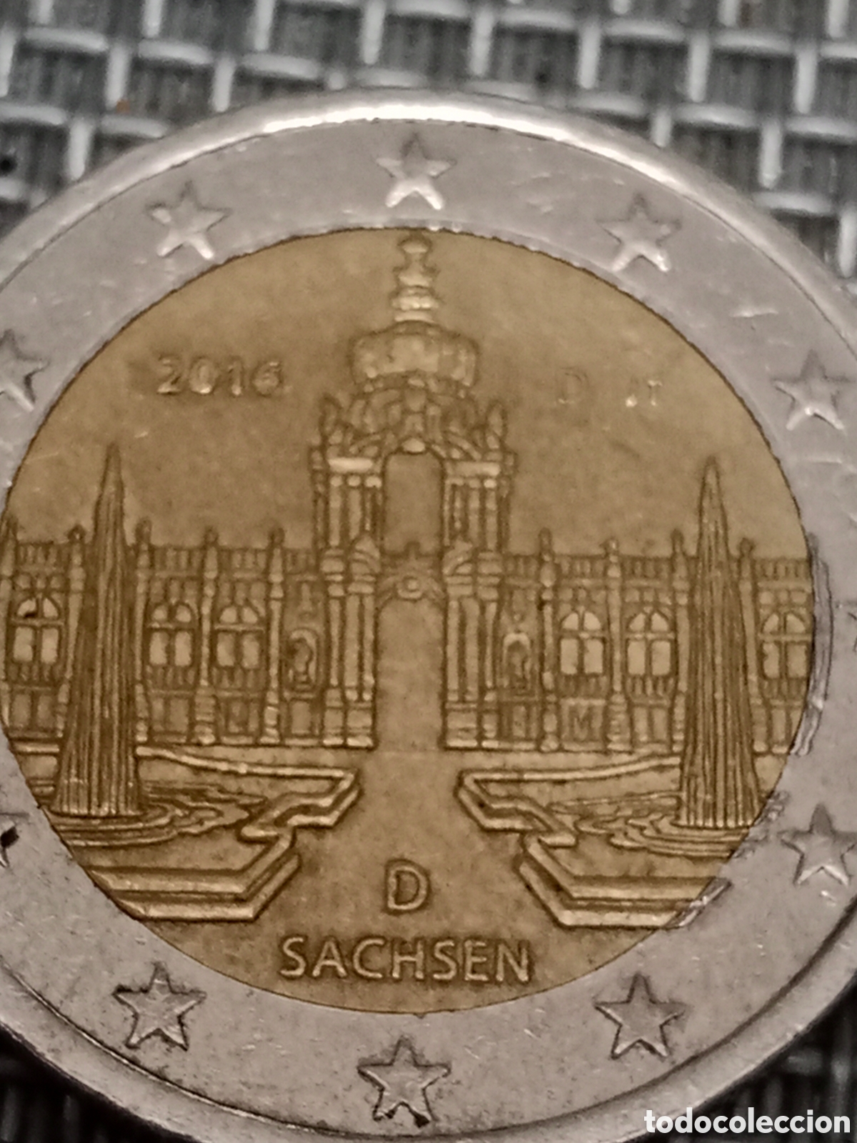 Material numism&aacute;tico: Moneda de 2 euros Sachsen Alemania 2016 - Foto 2