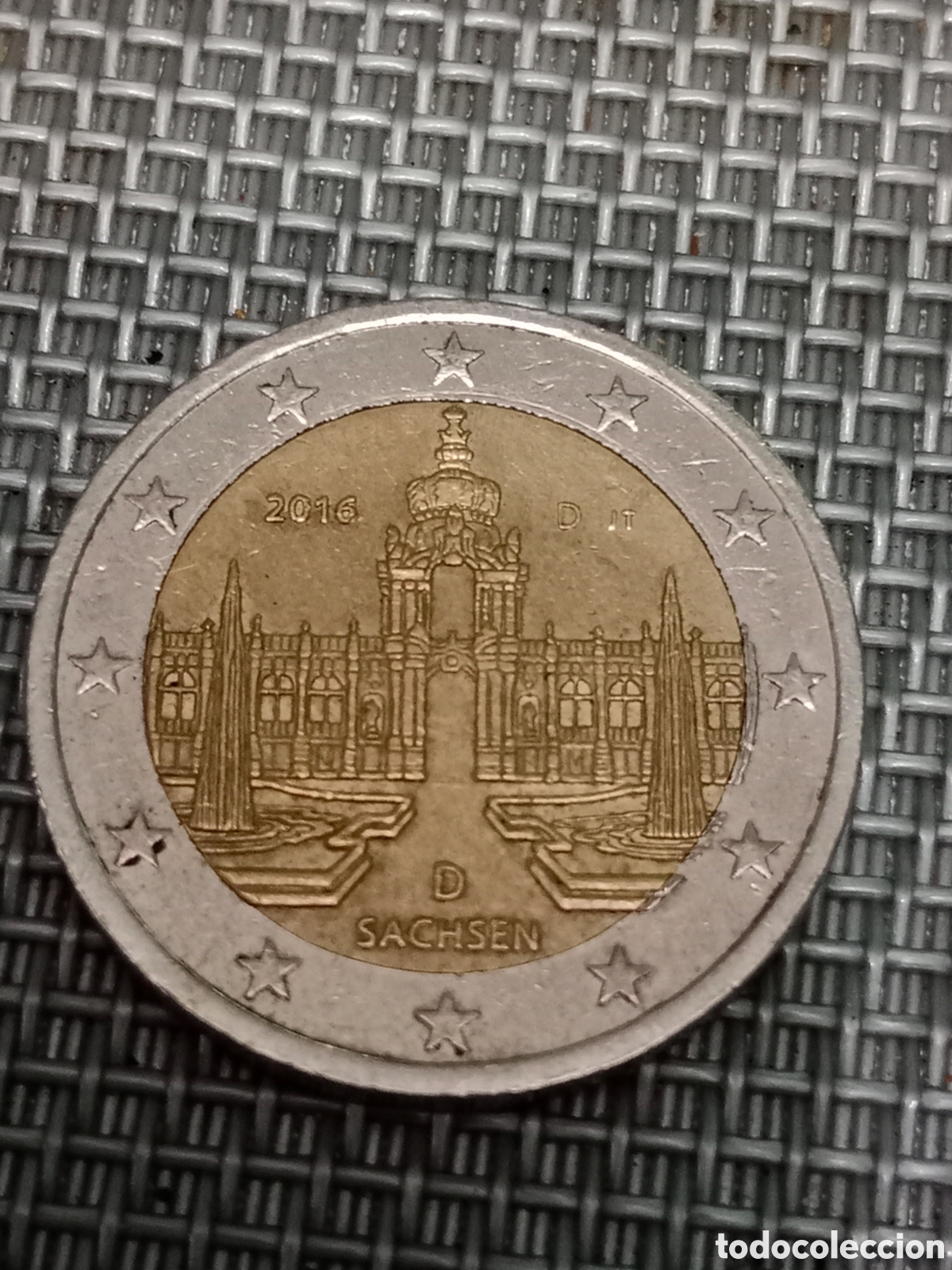 Material numism&aacute;tico: Moneda de 2 euros Sachsen Alemania 2016 - Foto 1
