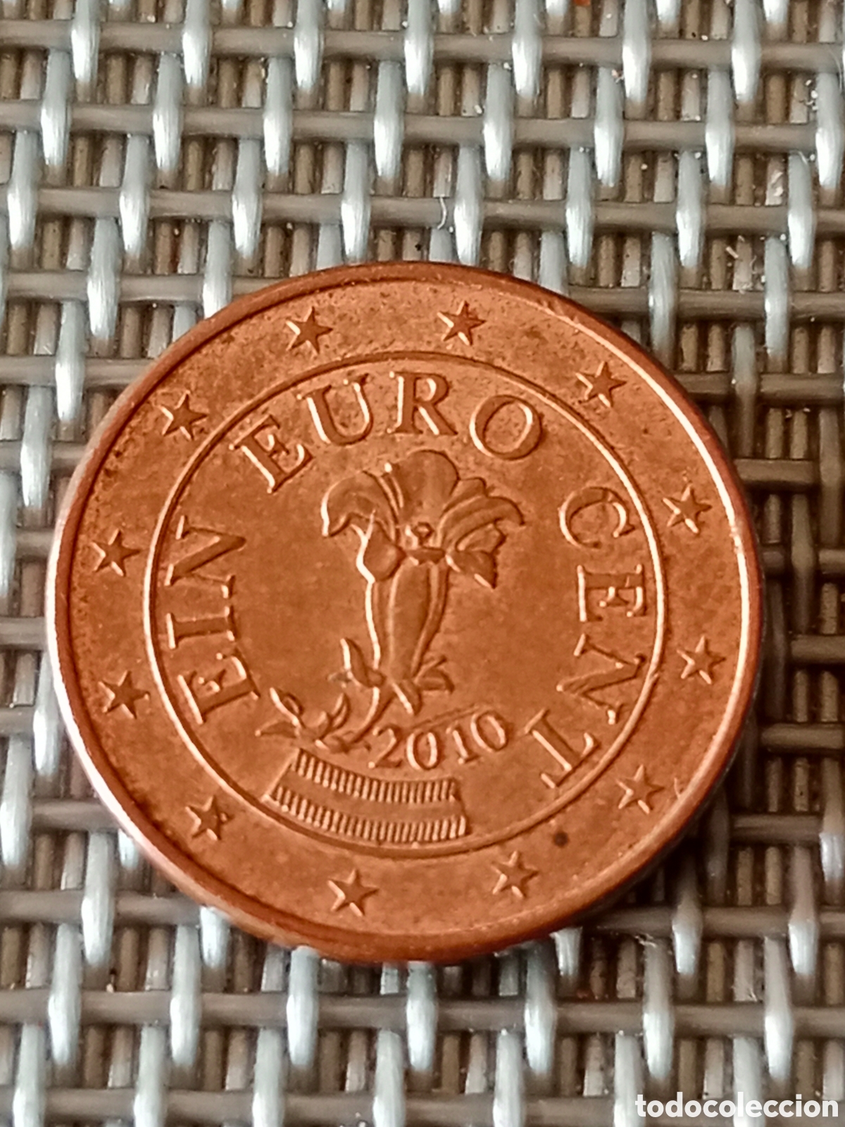 Material numism&aacute;tico: Moneda de 1 c&eacute;ntimo Austria 2010 - Foto 1