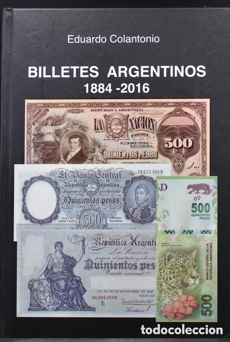 Material numism&aacute;tico: CAT&Aacute;LOGO DE BILLETES ARGENTINOS, - Foto 1