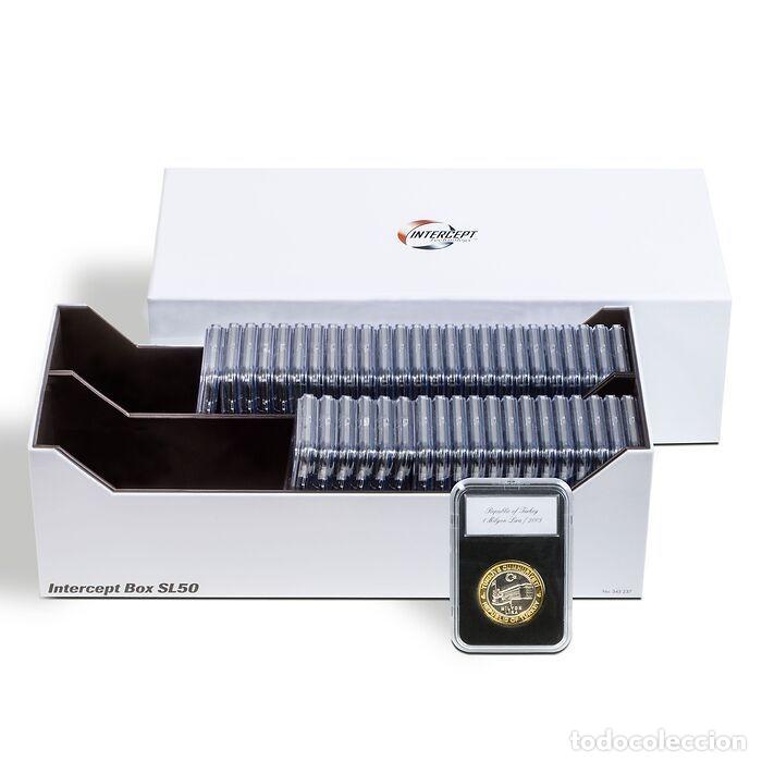 Material numism&aacute;tico: Intercept Box SL 50 para 50 slabs - Foto 1