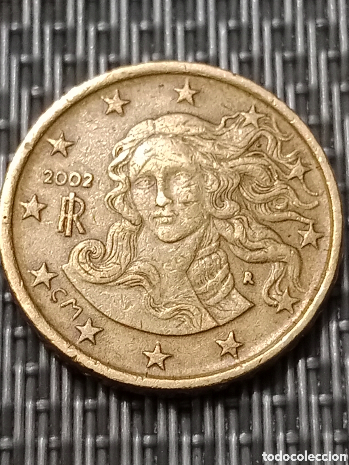 Material numism&aacute;tico: Moneda de 10 c&eacute;ntimos Italia 2002 - Foto 2