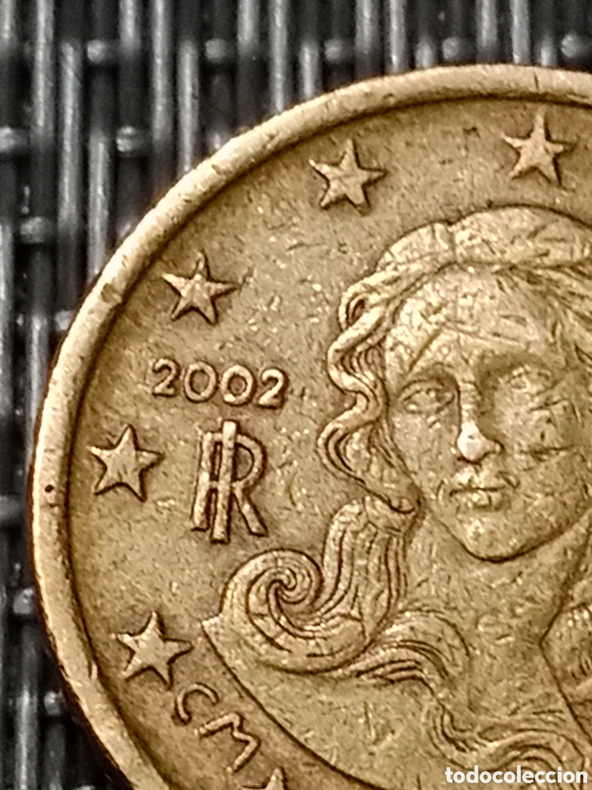 Material numism&aacute;tico: Moneda de 10 c&eacute;ntimos Italia 2002 - Foto 3