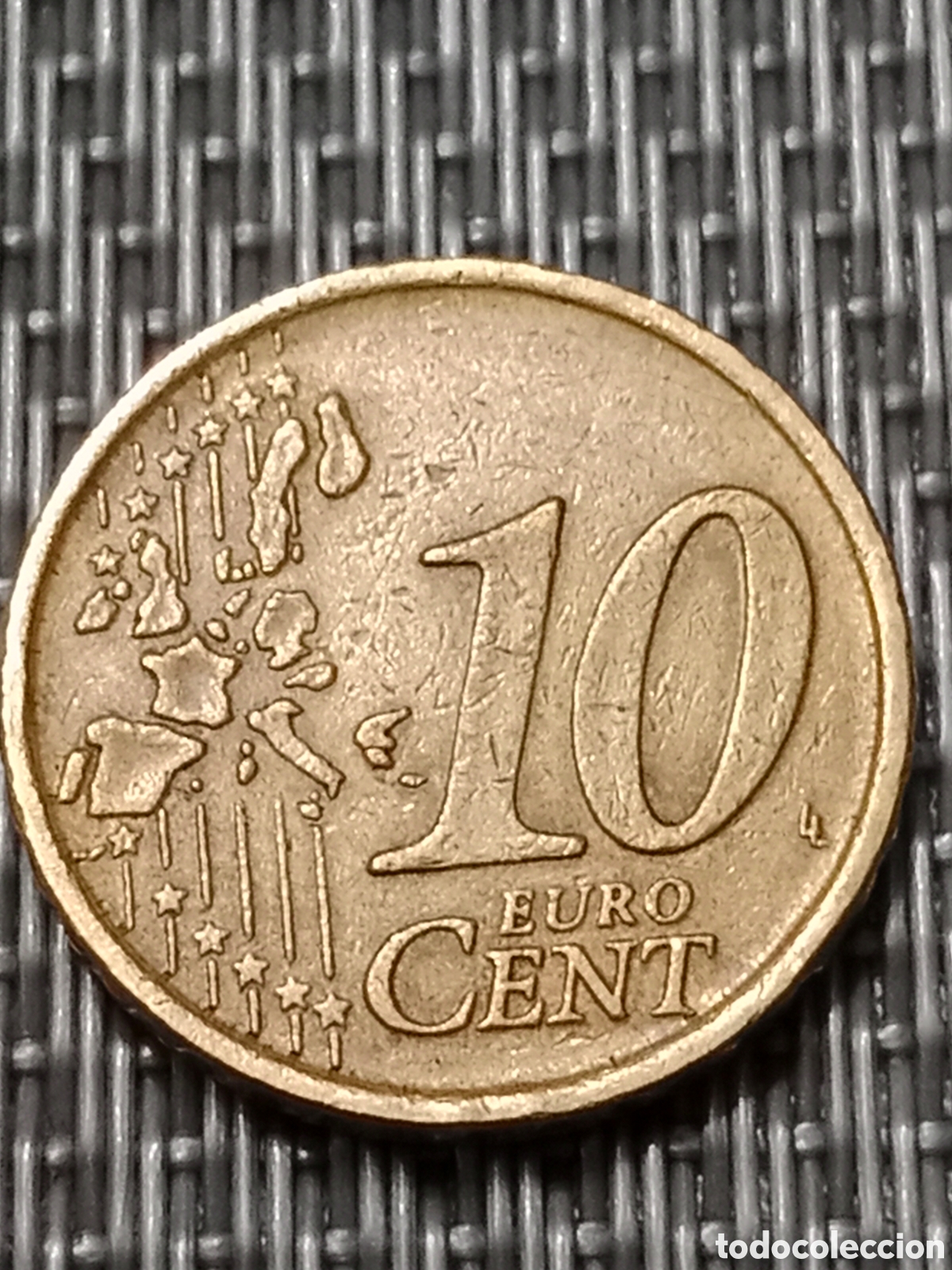 Material numism&aacute;tico: Moneda de 10 c&eacute;ntimos Italia 2002 - Foto 7