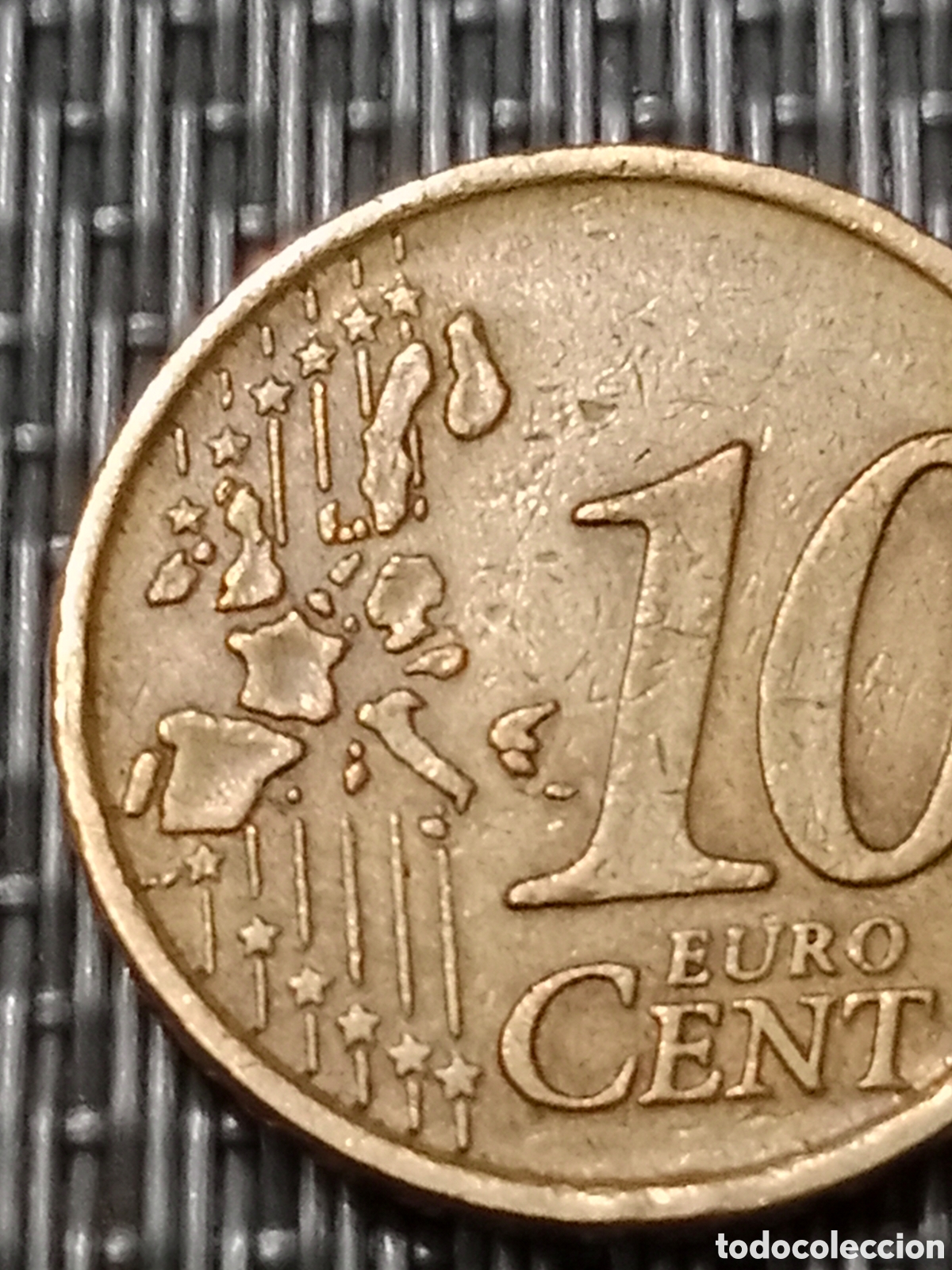 Material numism&aacute;tico: Moneda de 10 c&eacute;ntimos Italia 2002 - Foto 8