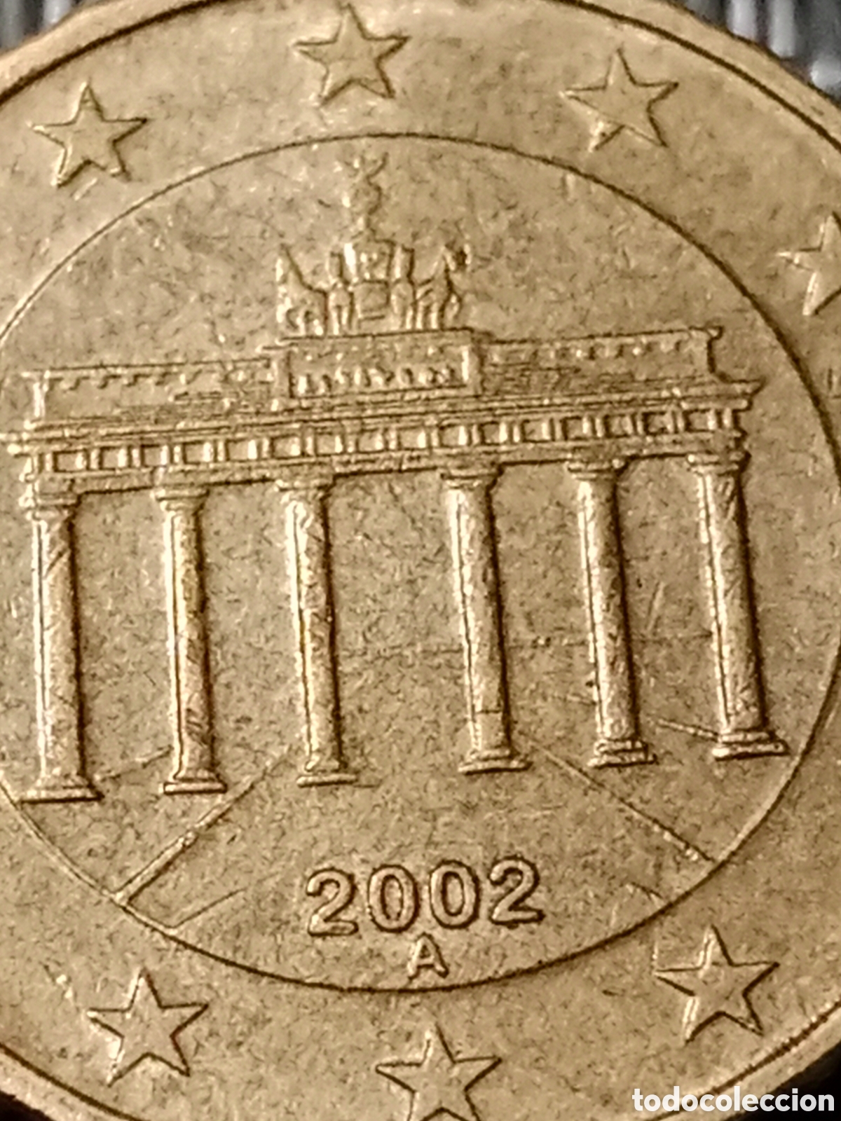 Material numism&aacute;tico: Moneda de 10 c&eacute;ntimos Alemania a&ntilde;o 2002 - Foto 2