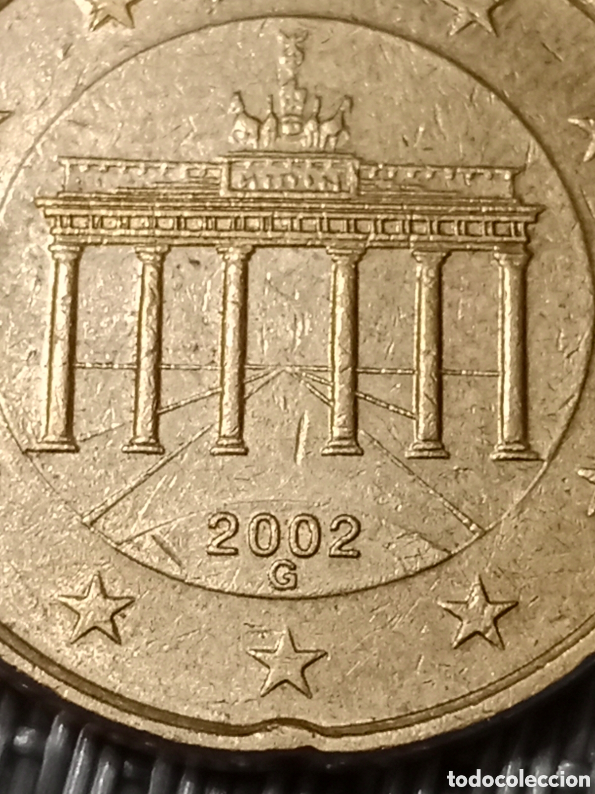Material numism&aacute;tico: Moneda de 20 c&eacute;ntimos A&ntilde;o 2002 Alemania - Foto 2