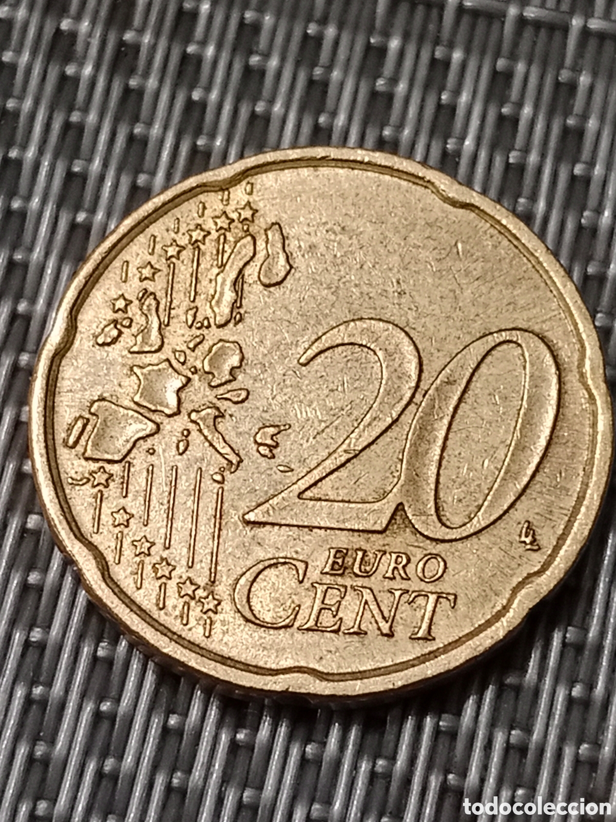 Material numism&aacute;tico: Moneda de 20 c&eacute;ntimos A&ntilde;o 2002 Alemania - Foto 4
