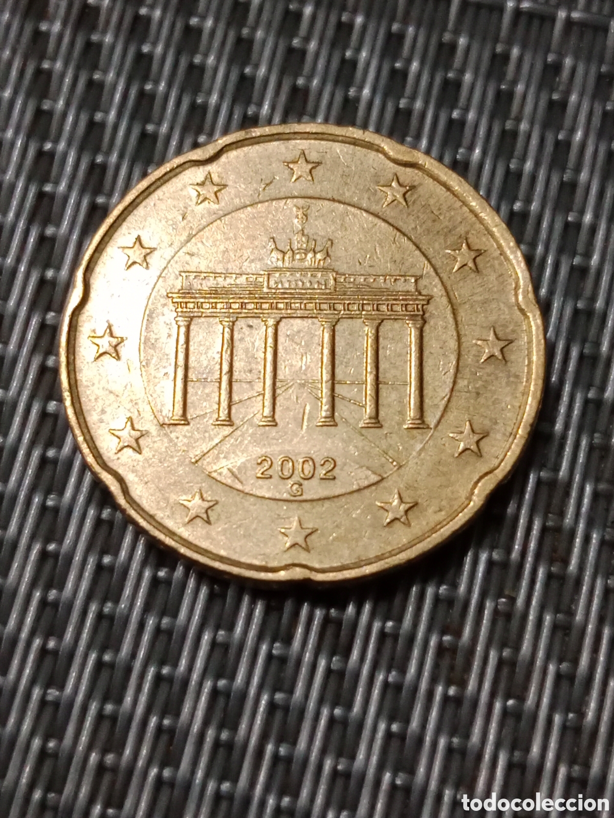 Material numism&aacute;tico: Moneda de 20 c&eacute;ntimos A&ntilde;o 2002 Alemania - Foto 1
