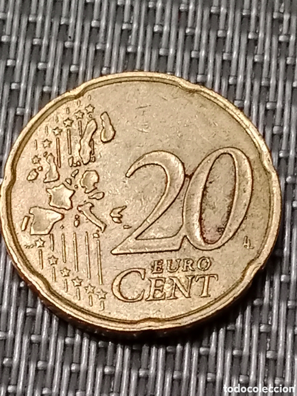 Material numism&aacute;tico: Moneda de 20 c&eacute;ntimos Francia A&ntilde;o 1999 - Foto 3