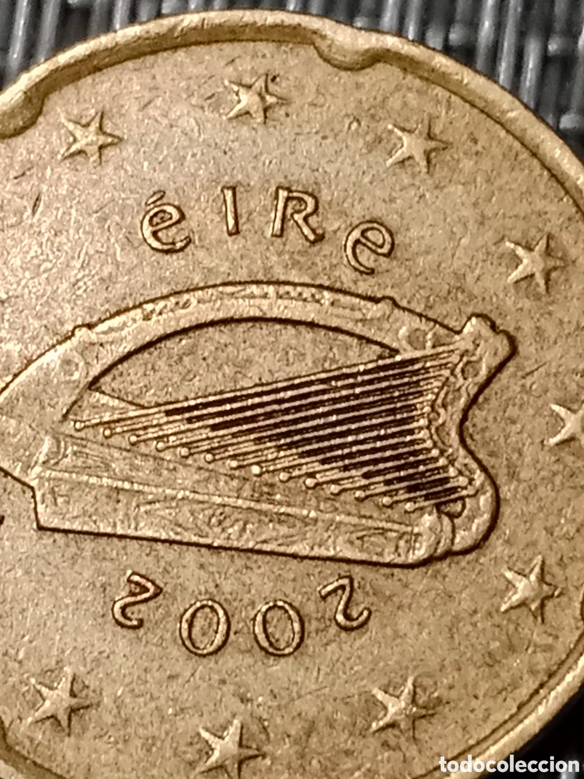 Material numism&aacute;tico: Moneda de 20 c&eacute;ntimos Irlanda a&ntilde;o 2002 - Foto 2