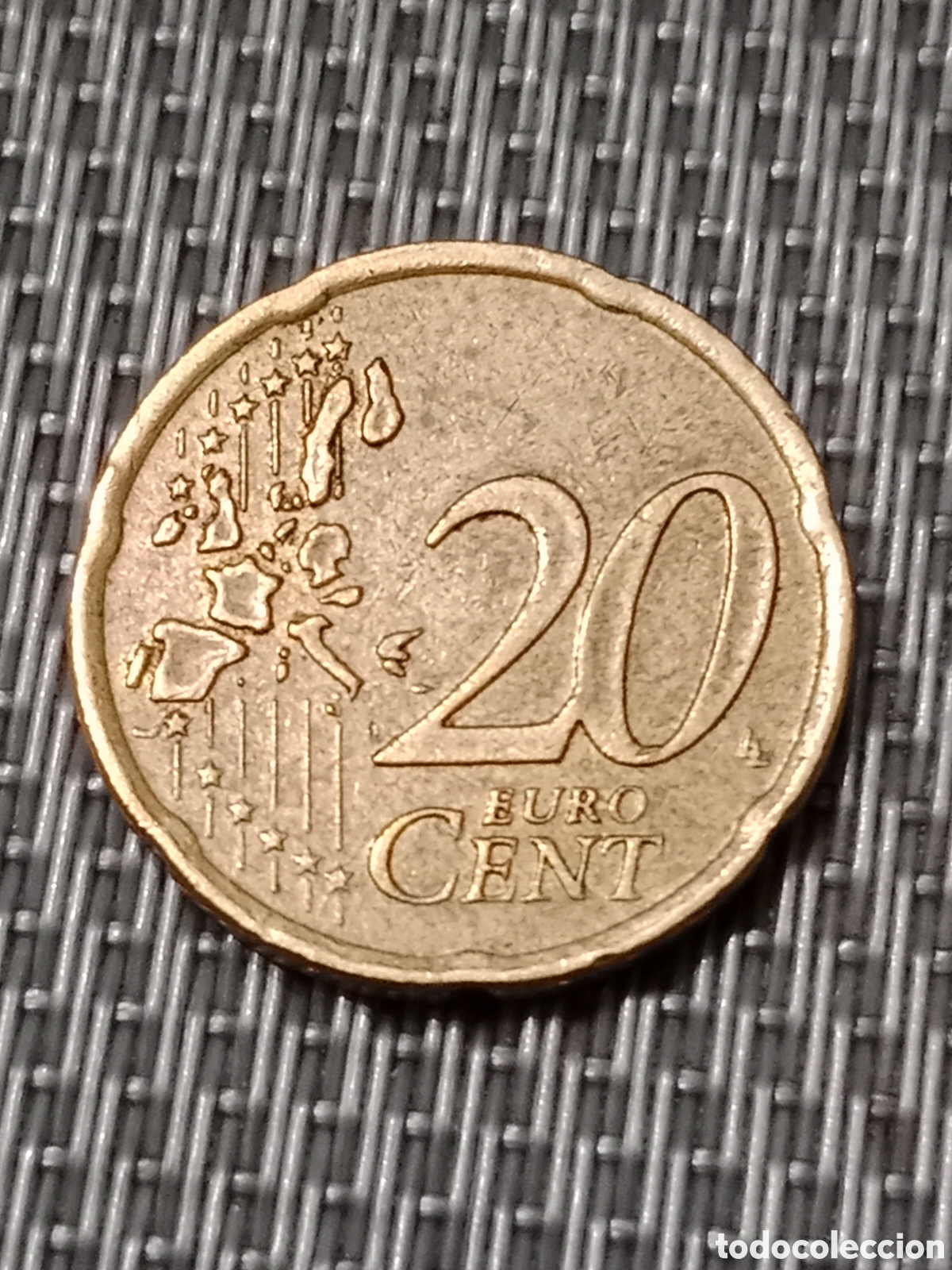 Material numism&aacute;tico: Moneda de 20 c&eacute;ntimos Irlanda a&ntilde;o 2002 - Foto 3