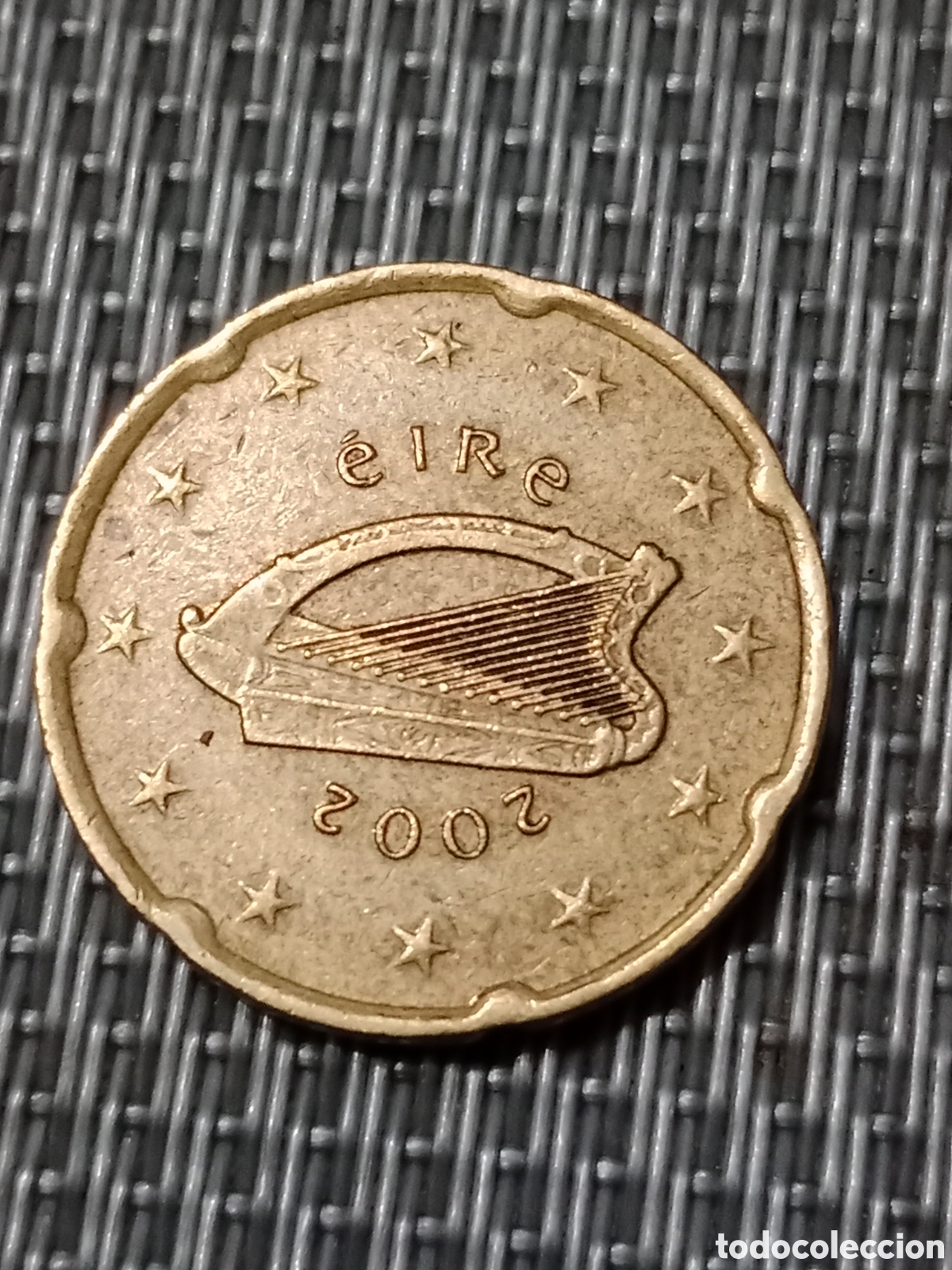 Material numism&aacute;tico: Moneda de 20 c&eacute;ntimos Irlanda a&ntilde;o 2002 - Foto 1