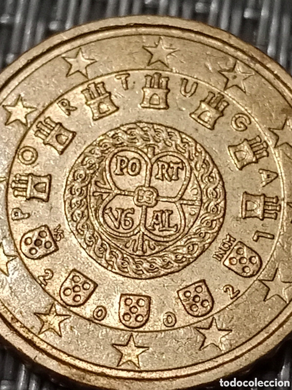 Material numism&aacute;tico: Moneda de 10 c&eacute;ntimos Portugal a&ntilde;o 2002 - Foto 2