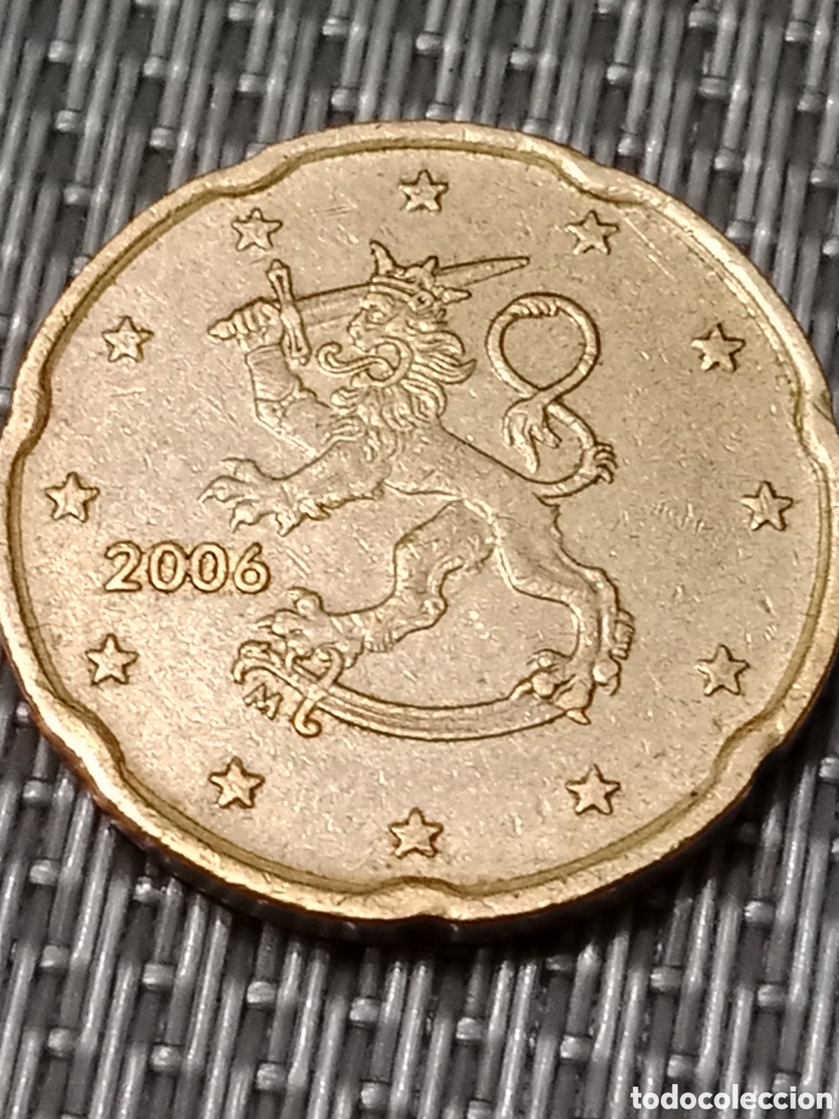 Material numism&aacute;tico: Moneda de 20 c&eacute;ntimos Finlandia a&ntilde;o 2006 - Foto 2