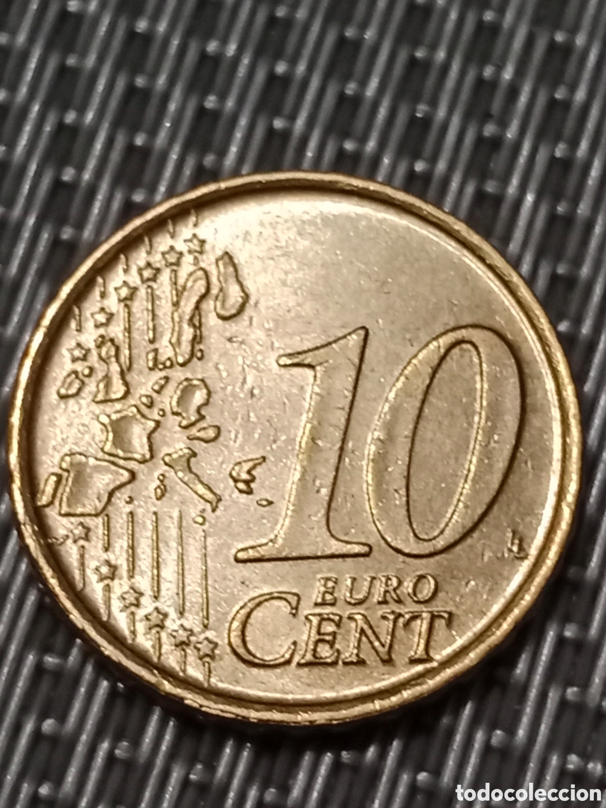 Material numism&aacute;tico: Moneda de 10 c&eacute;ntimos Espa&ntilde;a a&ntilde;o 1999 - Foto 3