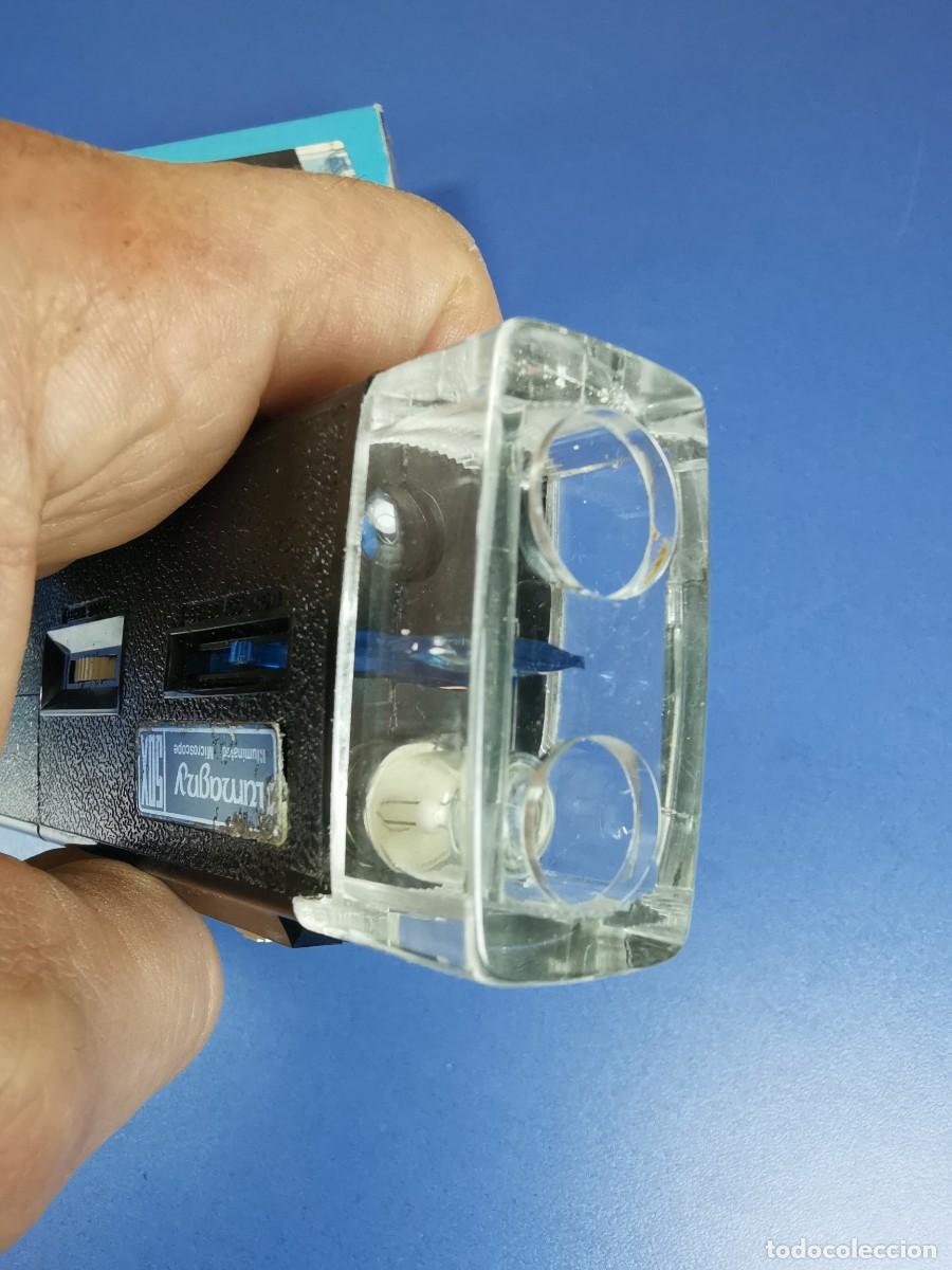 Material numism&aacute;tico: LUPA MICROSCOPIO 50 AUMENTOS CON LUZ-LUMAGNY - Foto 19