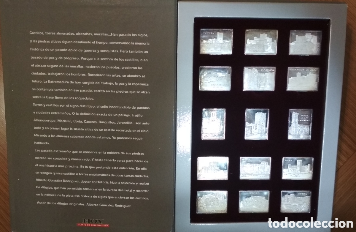 Material numism&aacute;tico: Castillos y fortalezas en Extremadura - Foto 2