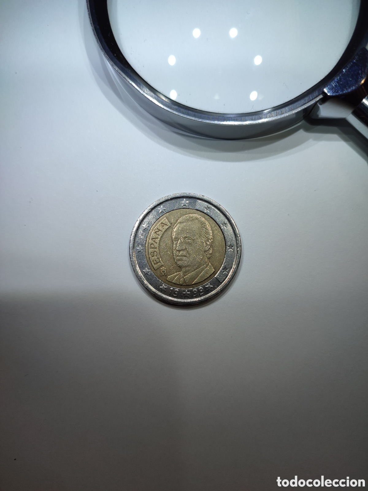 Material numism&aacute;tico: Moneda de 2 euros 1999 - Foto 2