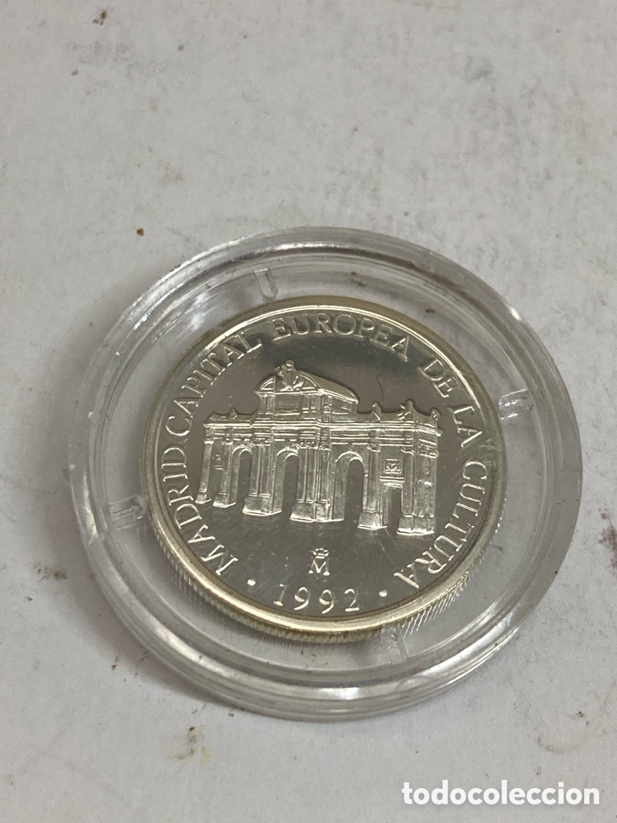 Material numism&aacute;tico: Moneda de plata 1 Ecu 1992 X47 - Foto 1