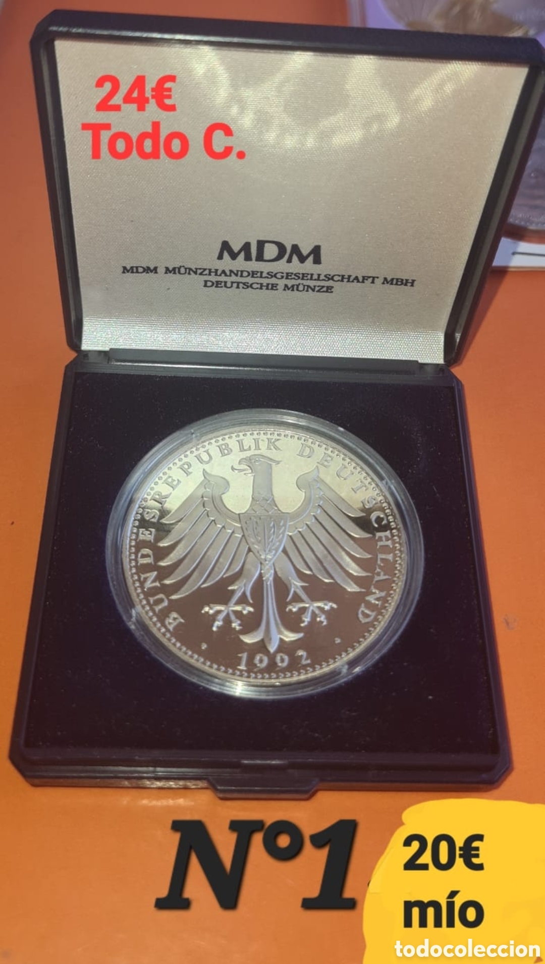 Material numism&aacute;tico: MONEDAS DE COLECCIONISTA - Foto 2