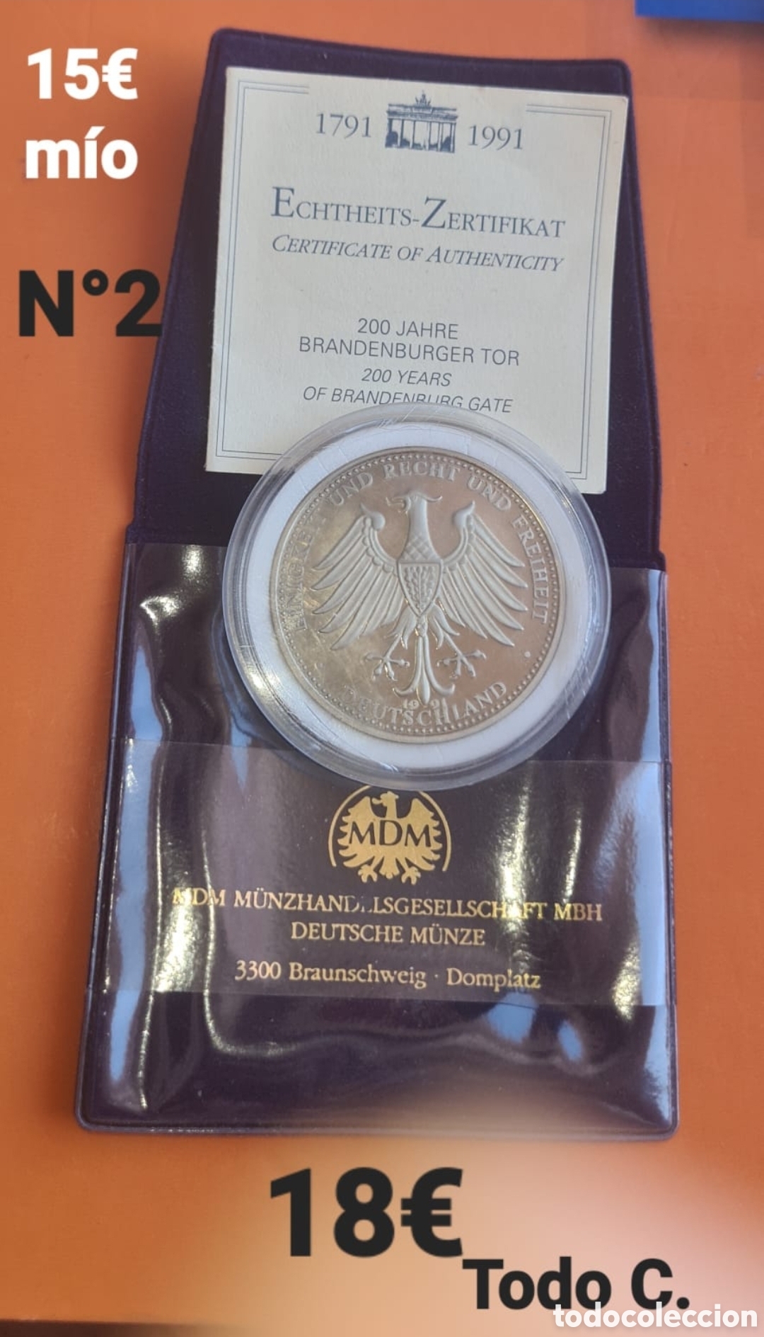 Material numism&aacute;tico: MONEDAS DE COLECCIONISTA - Foto 4