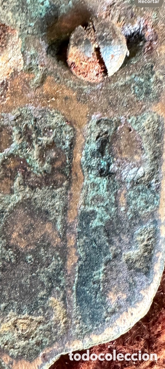 Material numism&aacute;tico: PINJANTE MEDIEVAL CON ESCUDO A IDENTIFICAR - Foto 3