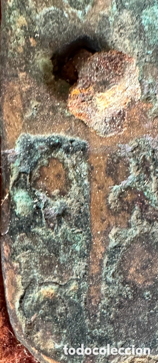 Material numism&aacute;tico: PINJANTE MEDIEVAL CON ESCUDO A IDENTIFICAR - Foto 5