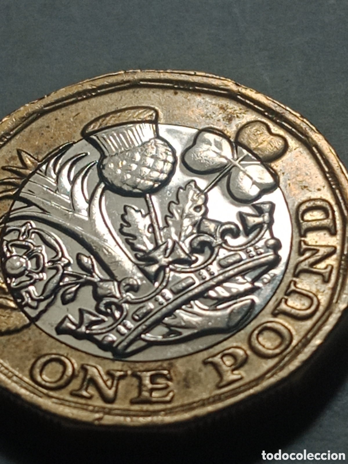 Material numism&aacute;tico: 1 moneda colecci&oacute;n one pound - Foto 7