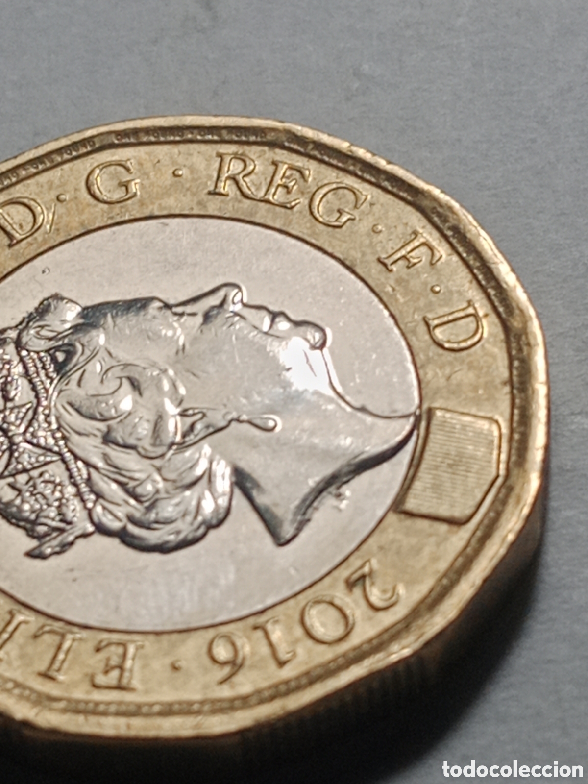 Material numism&aacute;tico: 1 moneda colecci&oacute;n one pound - Foto 8