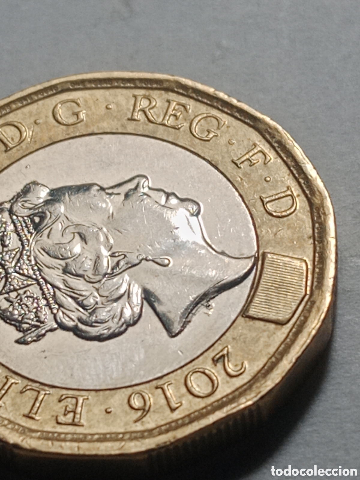 Material numism&aacute;tico: 1 moneda colecci&oacute;n one pound - Foto 9