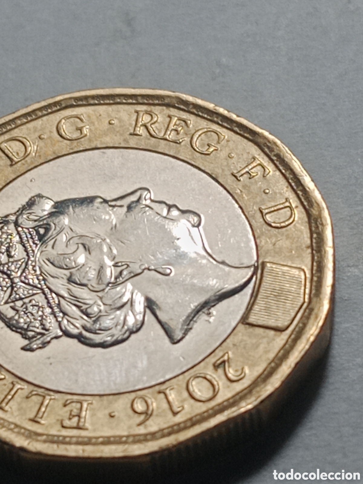 Material numism&aacute;tico: 1 moneda colecci&oacute;n one pound - Foto 10