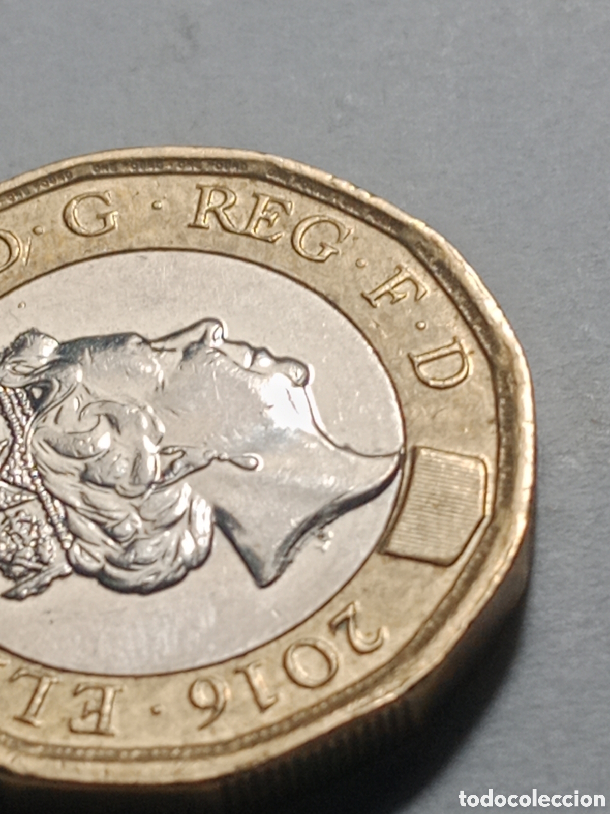 Material numism&aacute;tico: 1 moneda colecci&oacute;n one pound - Foto 11