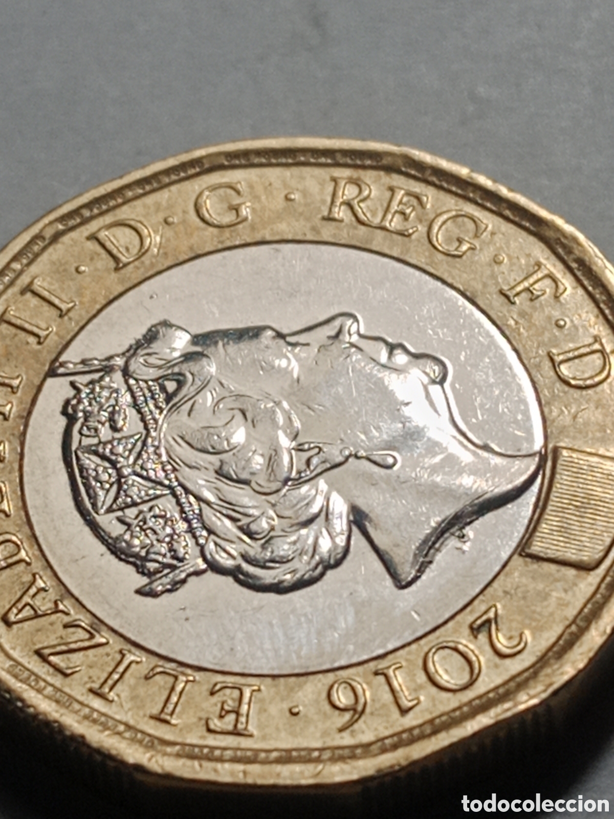 Material numism&aacute;tico: 1 moneda colecci&oacute;n one pound - Foto 13