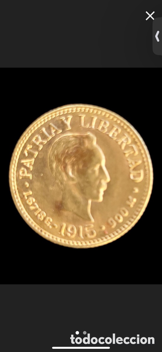 Material numism&aacute;tico: Moneda Cubana de oro - Foto 1
