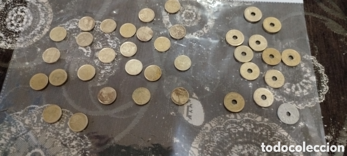 Material numism&aacute;tico: Moneda de 5 pesetas de 1957 - Foto 2
