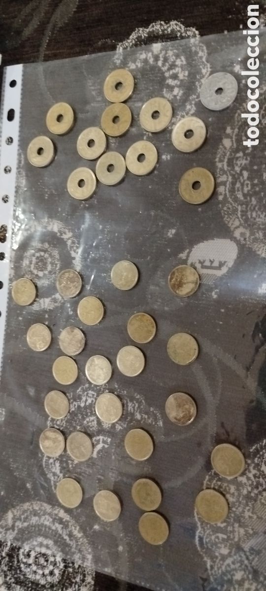 Material numism&aacute;tico: Moneda de 5 pesetas de 1957 - Foto 4