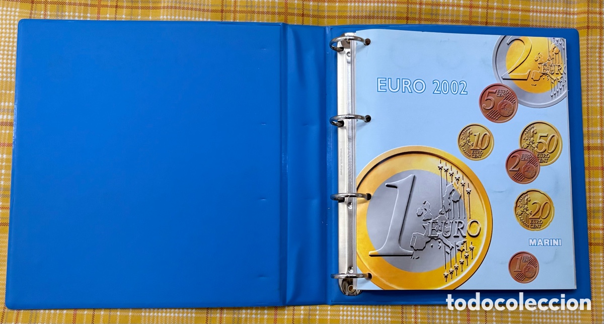 Material numism&aacute;tico: Album para monedas de euro 2002 - Foto 2