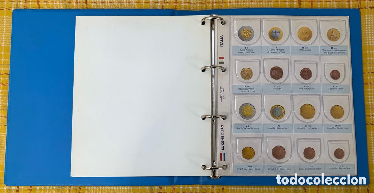 Material numism&aacute;tico: Album para monedas de euro 2002 - Foto 6