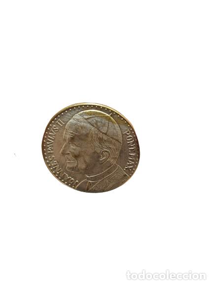 Material numism&aacute;tico: Moneda Conmemorativa de Juan Pablo II - - Foto 1