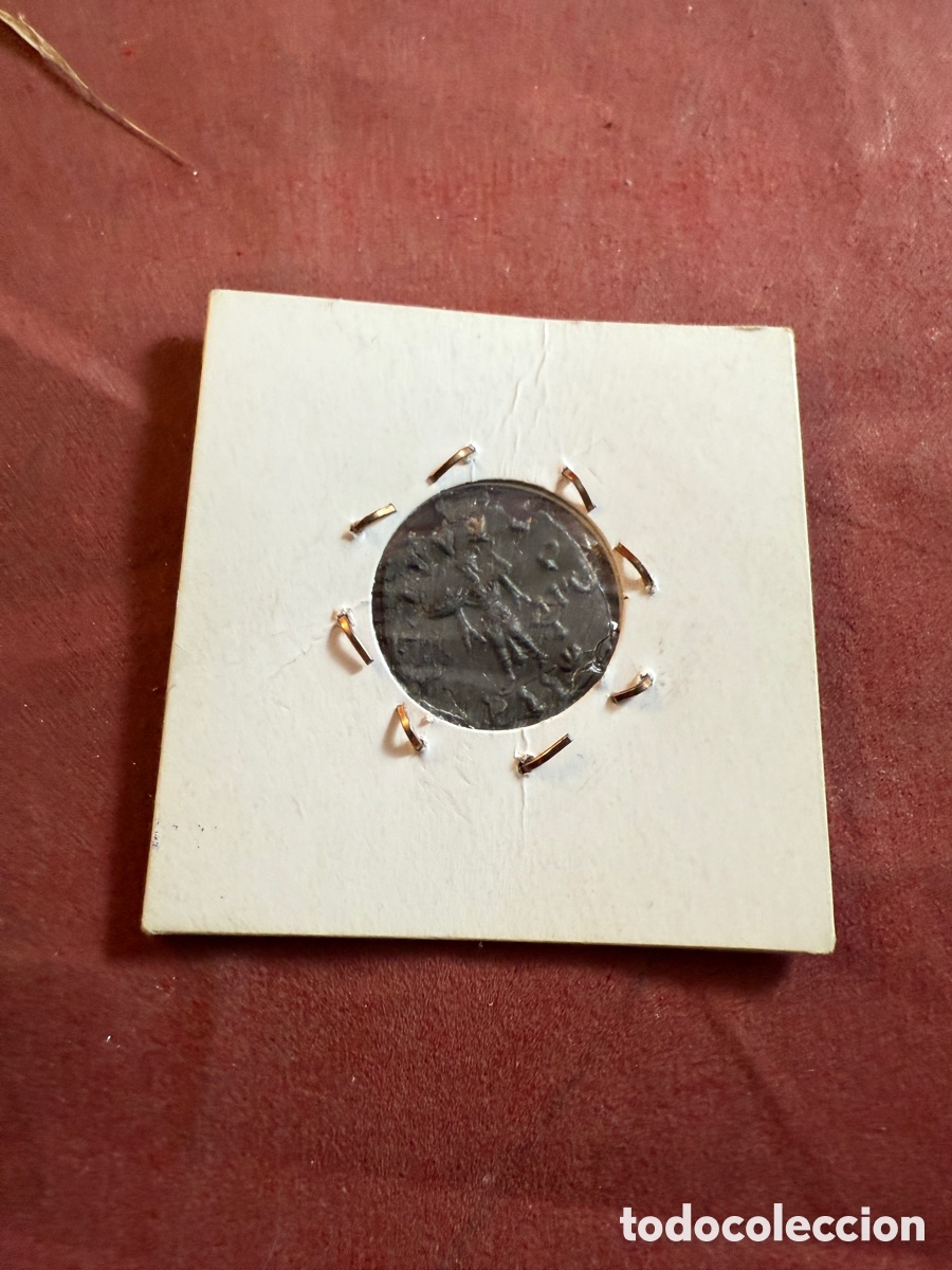 Material numism&aacute;tico: ANTIGUO DRACMA MONEDA GRIEGA - Foto 2