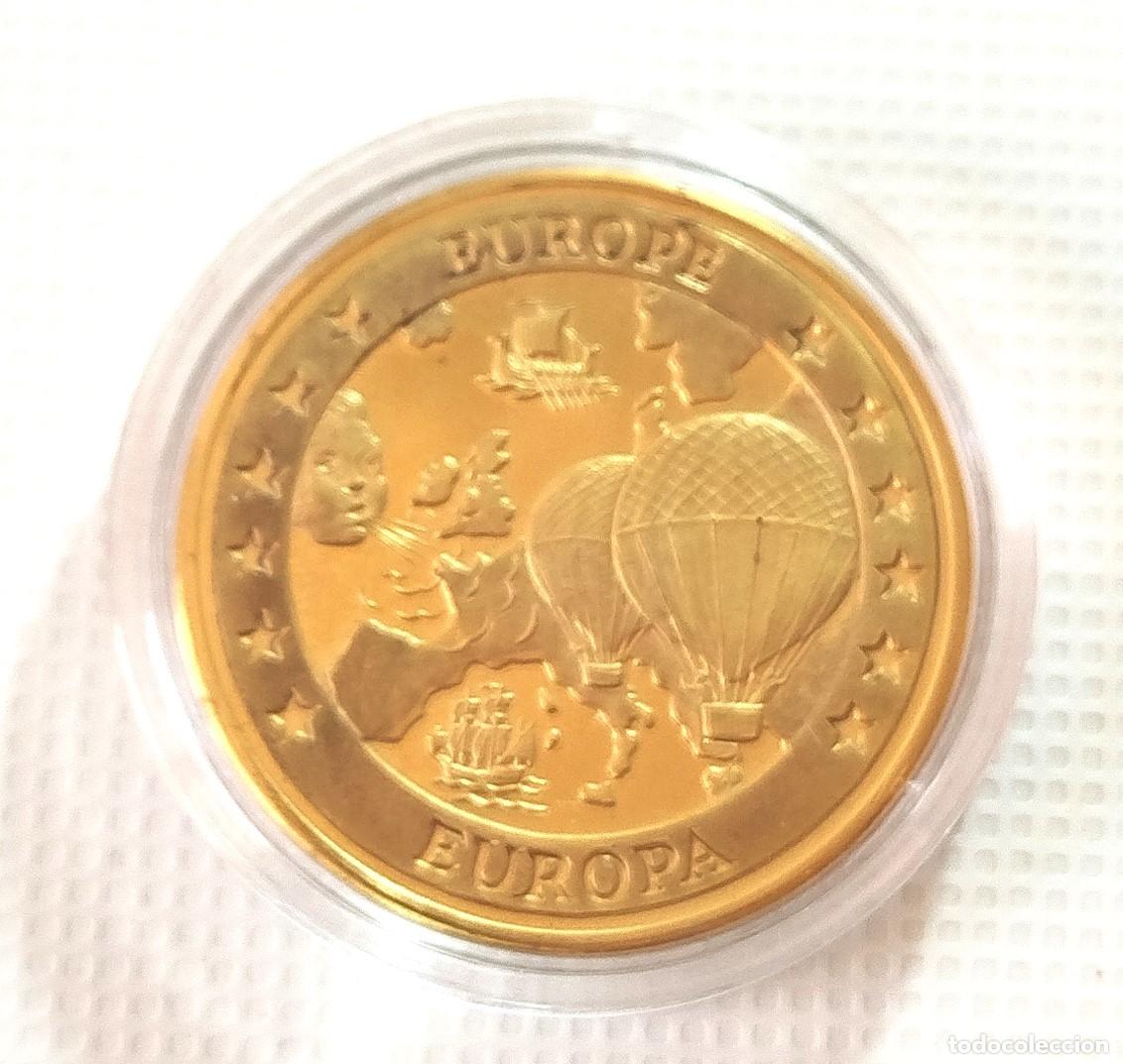 Material numism&aacute;tico: MEDALLA . MONEDA CONMEMORATIVA . MONACO . 1 ECU 1994 - Foto 2