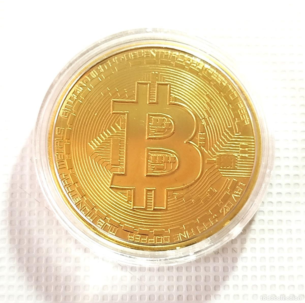 Material numism&aacute;tico: MONEDA . MEDALLA CONMEMORATIVA . BITCOIN - Foto 1