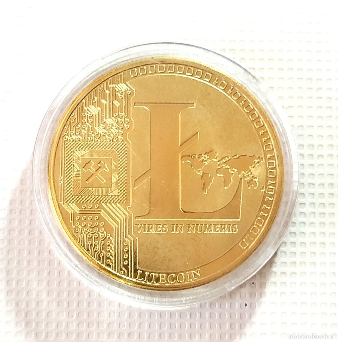 Material numism&aacute;tico: MONEDA . MEDALLA CONMEMORATIVA . LITECOIN - Foto 1